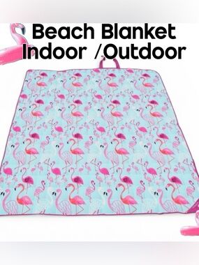 🦩🦩Outdoor Flamingo Blanket By Geckobrands